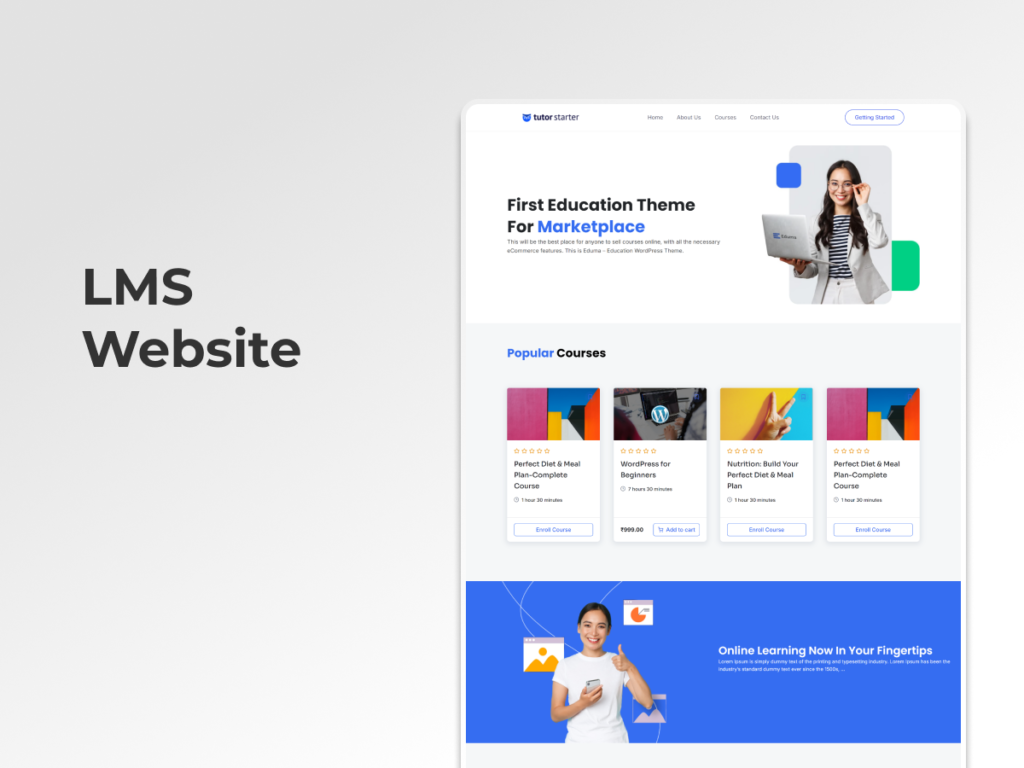 LMS Website